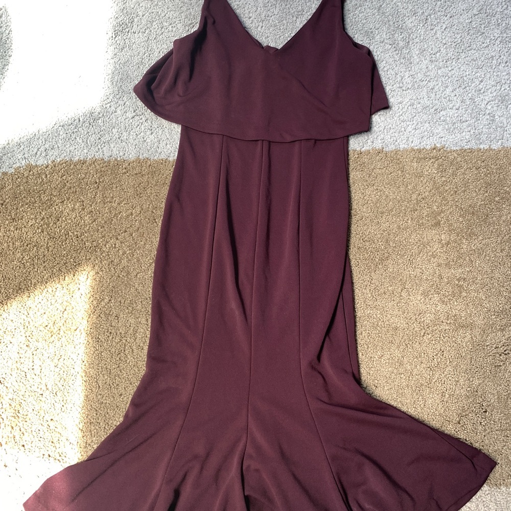 Cherry red Maroon/Burgundy H&M sleeveless dress Size 6